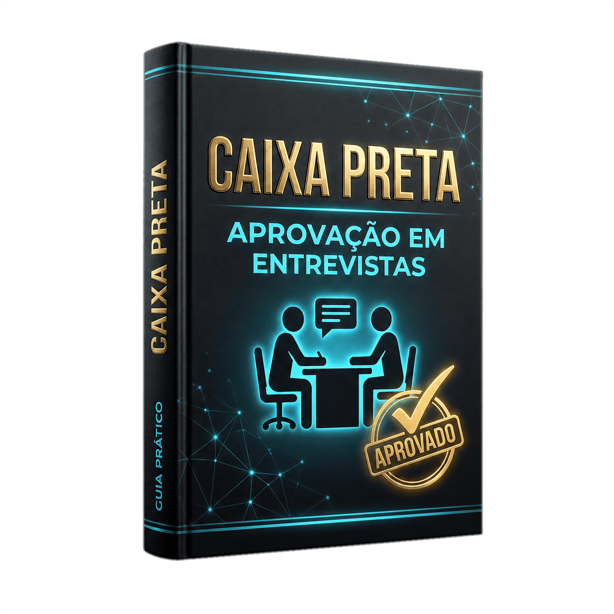 Caixa Preta da Entrevista de Emprego Mockup